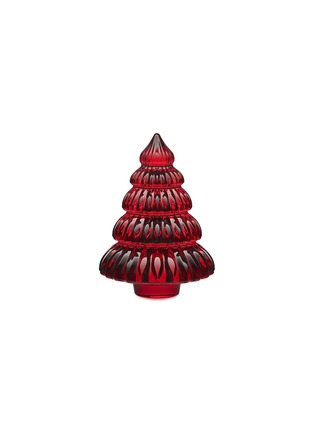首图 –点击放大 - BACCARAT - Enchanting Fir Christmas Tree Crystal Ornament — Red