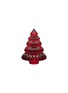 首图 –点击放大 - BACCARAT - Enchanting Fir Christmas Tree Crystal Ornament — Red