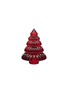 首图 –点击放大 - BACCARAT - Enchanting Fir Christmas Tree Crystal Ornament — Red