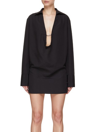 首图 - 点击放大 - DION LEE - 悬链衬衫连衣裙