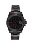 首图 - 点击放大 - CUSTOM T. WATCH ATELIER - ‘Blacked Out Edition’ Matte Black Dial Stainless Steel Case Link Bracelet Watch