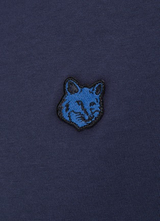  - MAISON KITSUNÉ - 狐狸头拼贴纯棉 T 恤