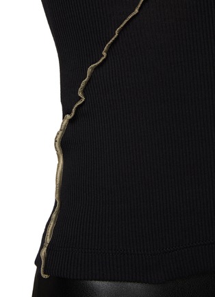  - HELMUT LANG - 木耳边饰圆领 T 恤
