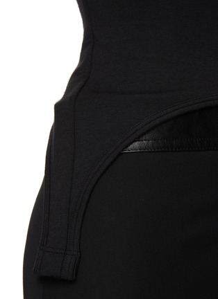  - HELMUT LANG - 双尾镂空上衣