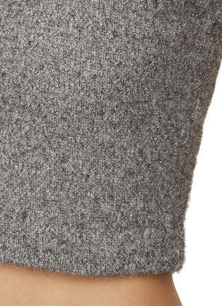  - CRUSH COLLECTION - 金属感 U 领背心