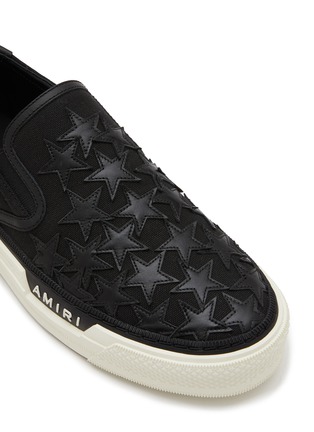细节 - 点击放大 - AMIRI - STARS 星星拼贴运动鞋