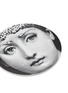 细节 –点击放大 - FORNASETTI - TEMA E VARIAZIONI 装饰瓷盘 N.241 — 黑色和白色