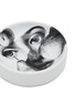 细节 –点击放大 - FORNASETTI - TEMA E VARIAZIONI 陶瓷烟灰缸 N.218 — 黑色和白色