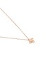 细节 - 点击放大 - ROBERTO COIN - PRINCESS FLOWER DUBAI 钻石点缀镂空花卉造型 18K 金项链