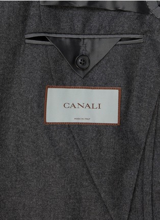  - CANALI - 平驳领单排扣西服外套