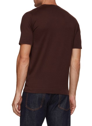 背面 - 点击放大 - JOHN SMEDLEY - 纯棉短袖 T 恤