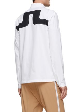 背面 - 点击放大 - J.LINDEBERG - Jeff' 4 Way Stretch Contrast Logo Zipper Hybrid Golf Jacket