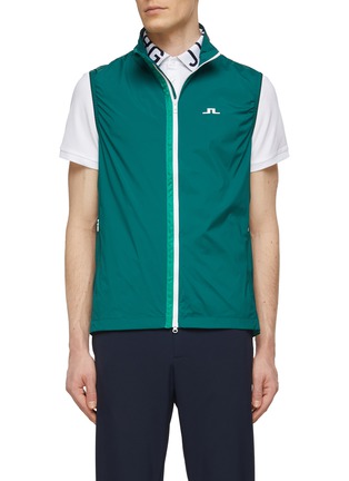 首图 - 点击放大 - J.LINDEBERG - ‘Ash’ Windproof Packable Zip Up Vest