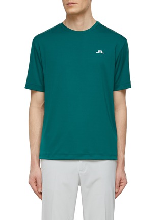 首图 - 点击放大 - J.LINDEBERG - JL Logo Fast Dry Crewneck T-Shirt