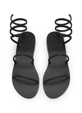 细节 - 点击放大 - ANCIENT GREEK SANDALS - 镶水钻细带凉鞋