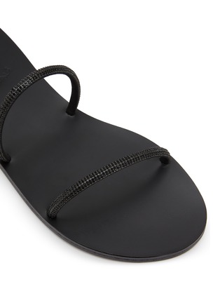 细节 - 点击放大 - ANCIENT GREEK SANDALS - 镶水钻细带凉鞋