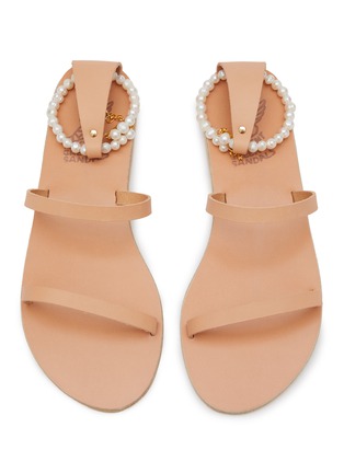 细节 - 点击放大 - ANCIENT GREEK SANDALS - 仿珍珠细带凉鞋