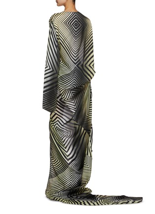 背面 - 点击放大 - RICK OWENS - 印花长裙