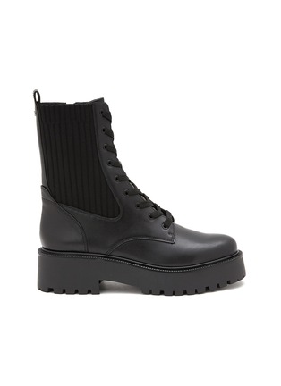 首图 - 点击放大 - SAM EDELMAN - EVINA 系带真皮拼接靴