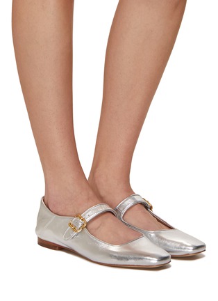 模特儿示范图 - 点击放大 - SAM EDELMAN - MICHAELA 真皮玛丽珍鞋