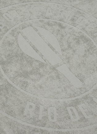 细节 - 点击放大 - FRESCOBOL CARIOCA - LOGO 纯棉沙滩毛巾