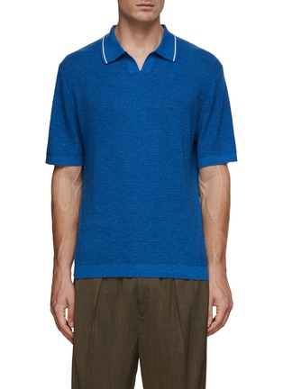 首图 - 点击放大 - THEORY - 撞色领边 POLO 衫