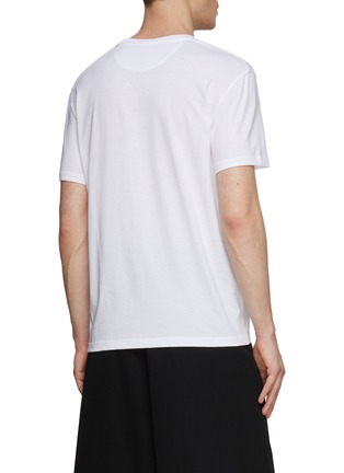 背面 - 点击放大 - VALENTINO GARAVANI - Vlogo Patch Cotton T-Shirt