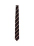 模特儿示范图 - 点击放大 - STEFANOBIGI MILANO - 真丝条纹领带