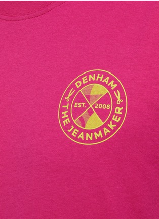  - DENHAM - LOGO 印花纯棉 T 恤
