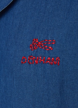  - DENHAM - 切割印花手工刺绣牛仔衬衫