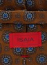 细节 - 点击放大 - ISAIA - Floral Embroidered Silk Tie