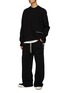 模特儿示范图 - 点击放大 - RICK OWENS DRKSHDW - 工装直筒长裤