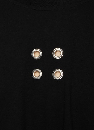  - RICK OWENS DRKSHDW - 金属孔圆领 T 恤