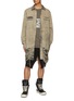 模特儿示范图 - 点击放大 - RICK OWENS DRKSHDW - 圆领 T 恤