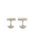 首图 - 点击放大 - BABETTE WASSERMAN - Bar Rhodium Plated Mother Of Pearl Hand Craved Cufflinks