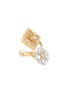 首图 - 点击放大 - BUCCELLATI - Opera Tulle Mother of Pearl 18K Gold Diamond Double Motif Ring — Size 51