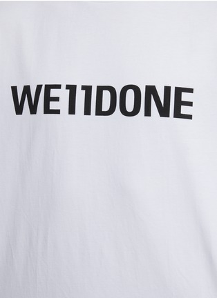  - WE11DONE - LOGO 印花 T 恤