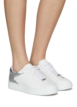 模特儿示范图 - 点击放大 - JIMMY CHOO - ROME 系带运动鞋