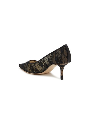  - JIMMY CHOO - 65 LOVE 蕾丝尖头高跟鞋