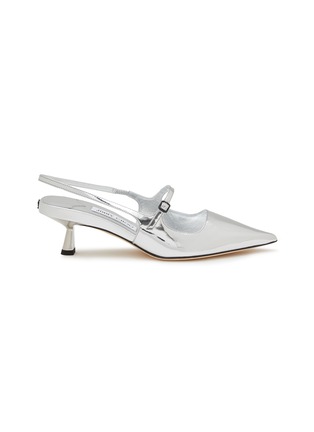 首图 - 点击放大 - JIMMY CHOO - 45 DIDI 金属感真皮高跟鞋