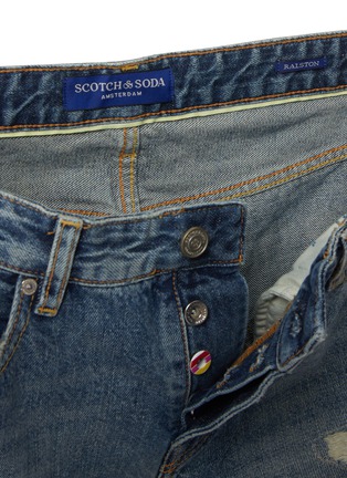 细节 - 点击放大 - SCOTCH & SODA - 磨破锥形牛仔裤