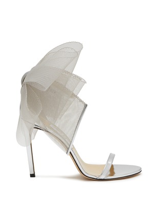 首图 - 点击放大 - JIMMY CHOO - 100 AVELINE 网纱高跟凉鞋