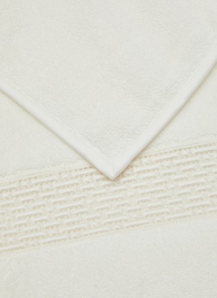 细节 –点击放大 - FRETTE - Affinity Lace Hand Towel — Milk
