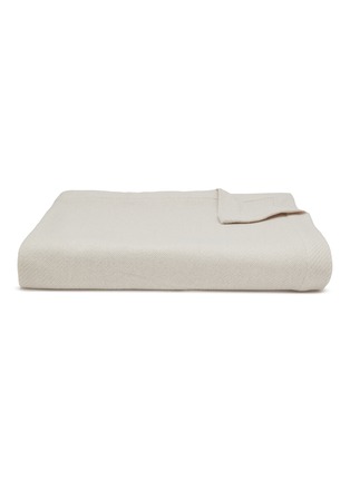 首图 –点击放大 - FRETTE - Twill Blanket — Scoglio/Savage Beige
