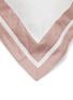 细节 –点击放大 - FRETTE - 条纹饰边枕套 — 奶白/粉紫