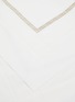 细节 –点击放大 - FRETTE - Affinity Embroidered King Size Duvet Cover Set — Milk/Savage Beige