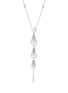 首图 - 点击放大 - SARAH ZHUANG - ‘Enchanted Pearl’ 18K White Gold Diamond Pearl Mermaid Necklace