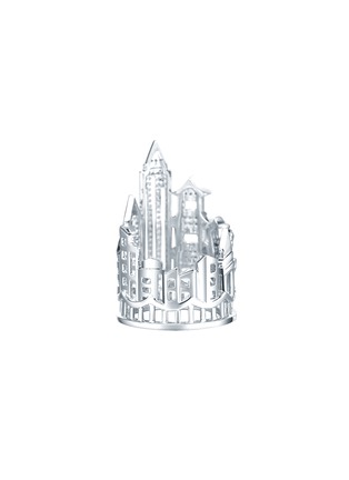 背面 - 点击放大 - SARAH ZHUANG - ‘Urban Reflection’ 18K White Gold Diamond Ring