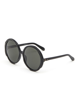 首图 - 点击放大 - LINDA FARROW - OCTAVIA 板材圆框太阳眼镜