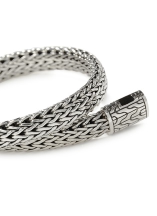 细节 - 点击放大 - JOHN HARDY - ‘Classic Chain’ Silver Medium Flat Chain Bracelet — Size UL